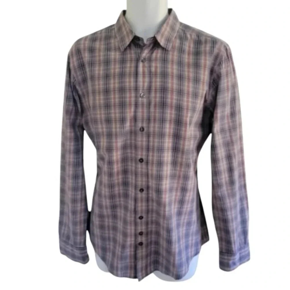 Hugo Boss Orange Cliff Button-Up Shirt - Men’s Size XL